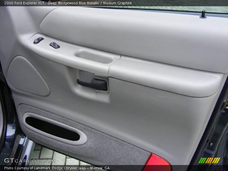 Deep Wedgewood Blue Metallic / Medium Graphite 2000 Ford Explorer XLT