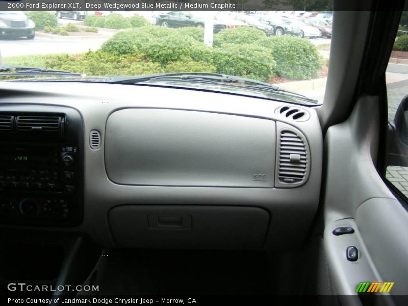 Deep Wedgewood Blue Metallic / Medium Graphite 2000 Ford Explorer XLT