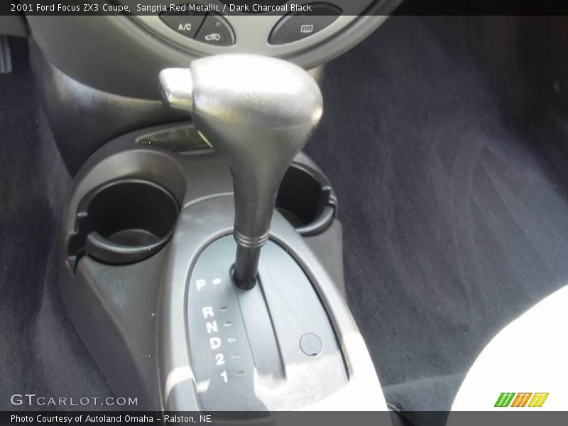 Sangria Red Metallic / Dark Charcoal Black 2001 Ford Focus ZX3 Coupe