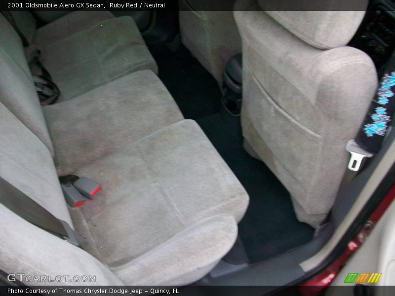 Ruby Red / Neutral 2001 Oldsmobile Alero GX Sedan