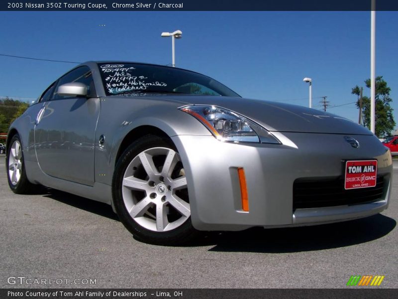 Chrome Silver / Charcoal 2003 Nissan 350Z Touring Coupe