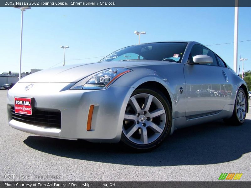 Chrome Silver / Charcoal 2003 Nissan 350Z Touring Coupe