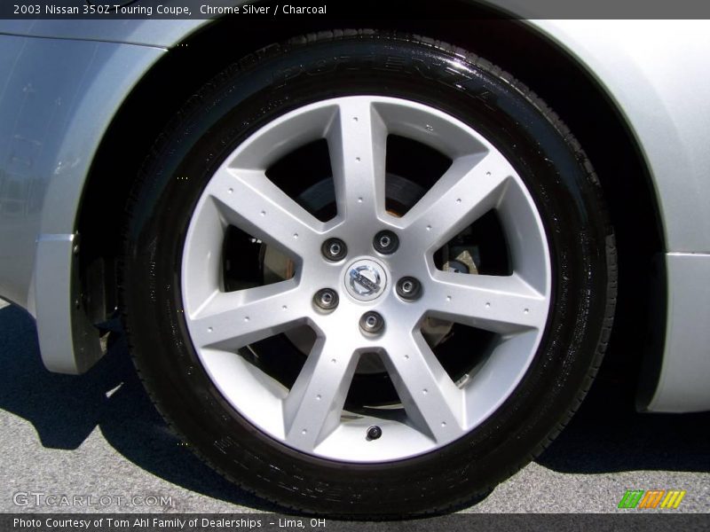 Chrome Silver / Charcoal 2003 Nissan 350Z Touring Coupe