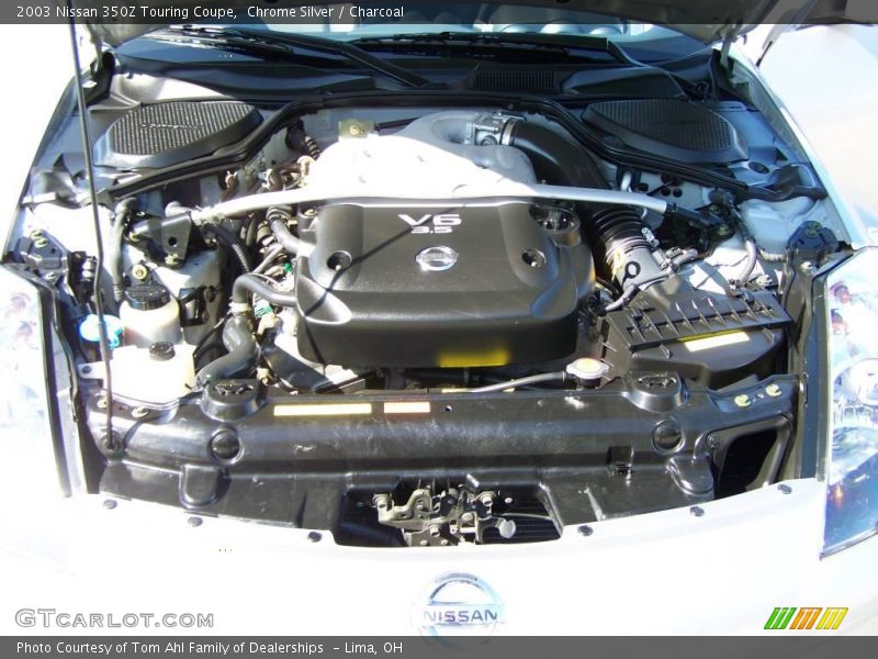 Chrome Silver / Charcoal 2003 Nissan 350Z Touring Coupe