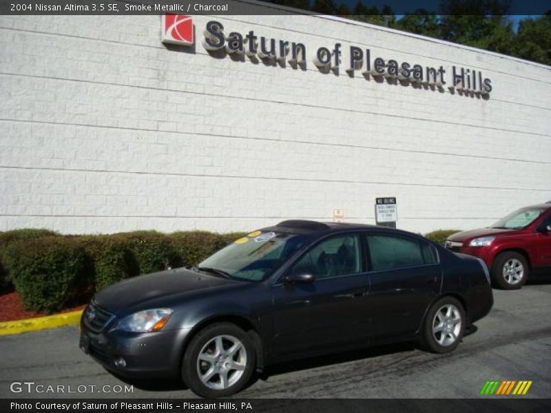 Smoke Metallic / Charcoal 2004 Nissan Altima 3.5 SE