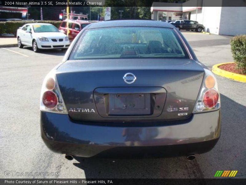 Smoke Metallic / Charcoal 2004 Nissan Altima 3.5 SE