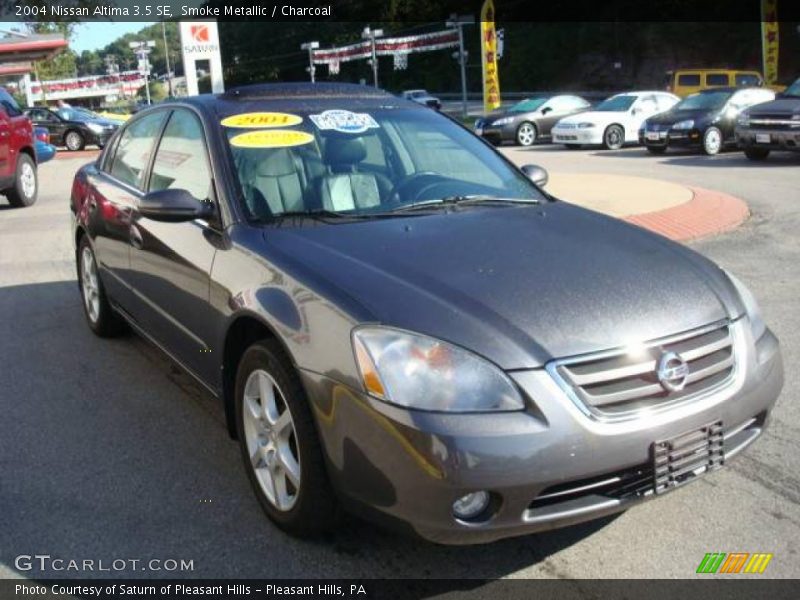Smoke Metallic / Charcoal 2004 Nissan Altima 3.5 SE