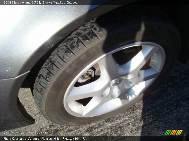 Smoke Metallic / Charcoal 2004 Nissan Altima 3.5 SE