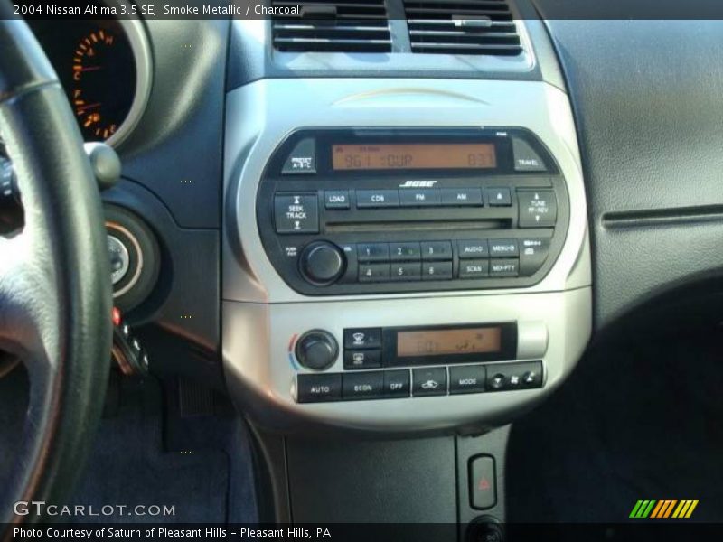 Smoke Metallic / Charcoal 2004 Nissan Altima 3.5 SE