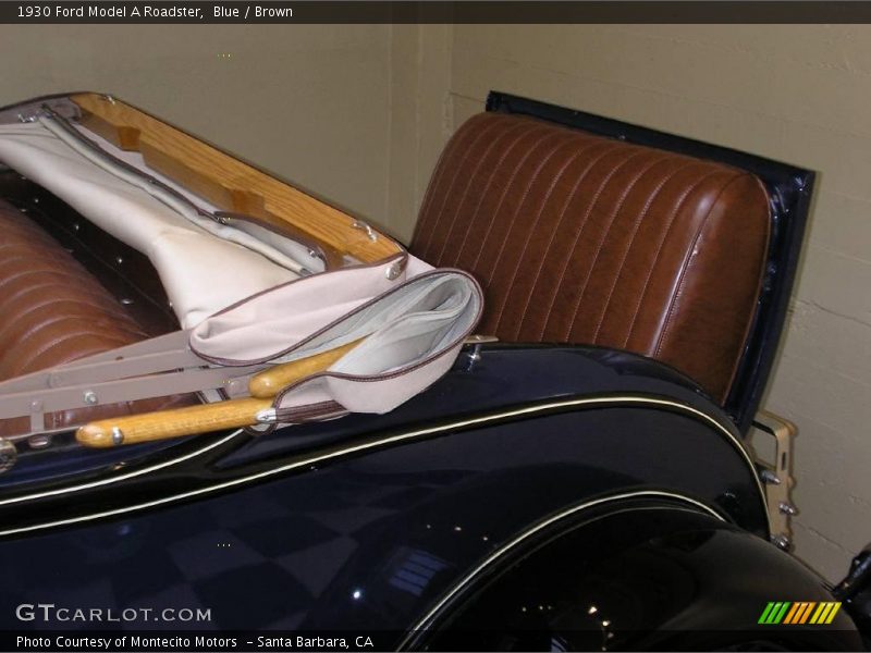 Blue / Brown 1930 Ford Model A Roadster