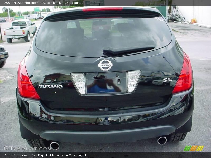 Super Black / Charcoal 2004 Nissan Murano SL
