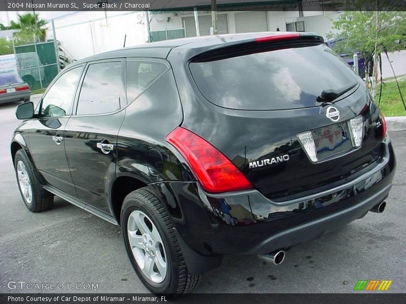 Super Black / Charcoal 2004 Nissan Murano SL