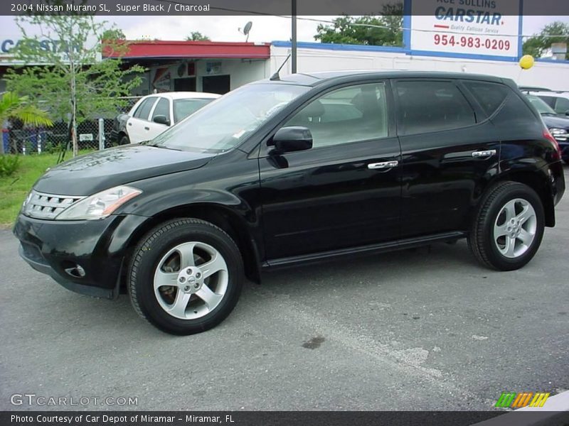 Super Black / Charcoal 2004 Nissan Murano SL