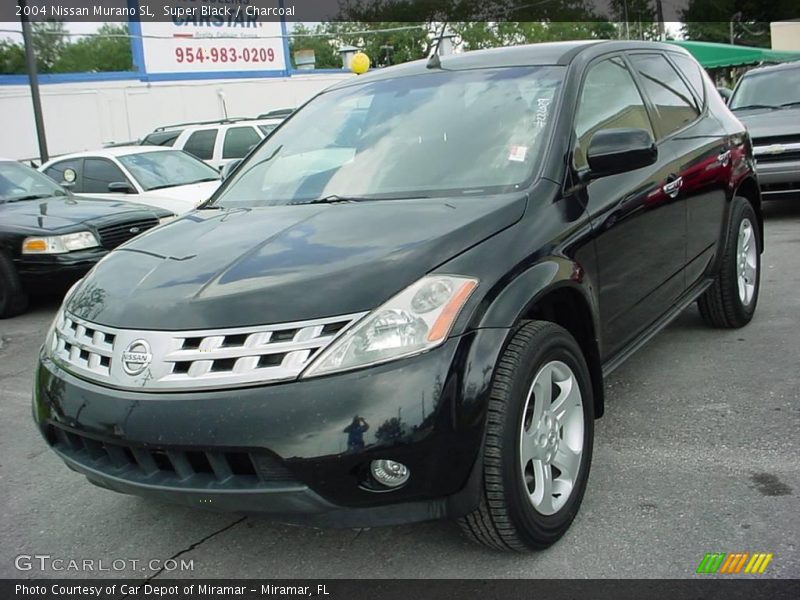 Super Black / Charcoal 2004 Nissan Murano SL