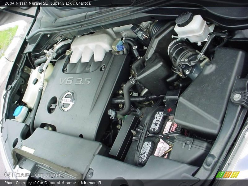 Super Black / Charcoal 2004 Nissan Murano SL