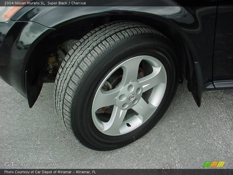 Super Black / Charcoal 2004 Nissan Murano SL
