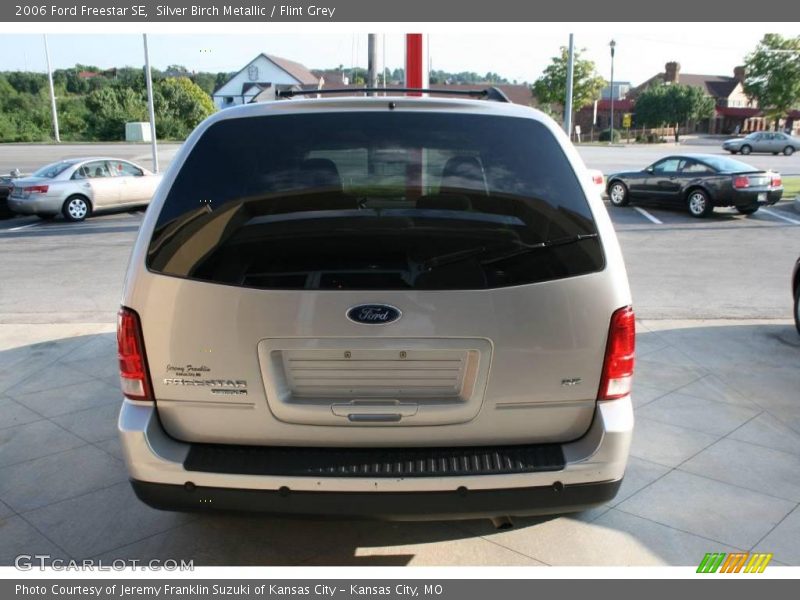 Silver Birch Metallic / Flint Grey 2006 Ford Freestar SE