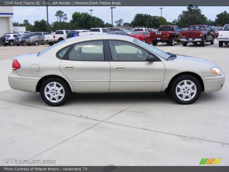 Gold Ash Metallic / Medium/Dark Pebble Beige 2006 Ford Taurus SE