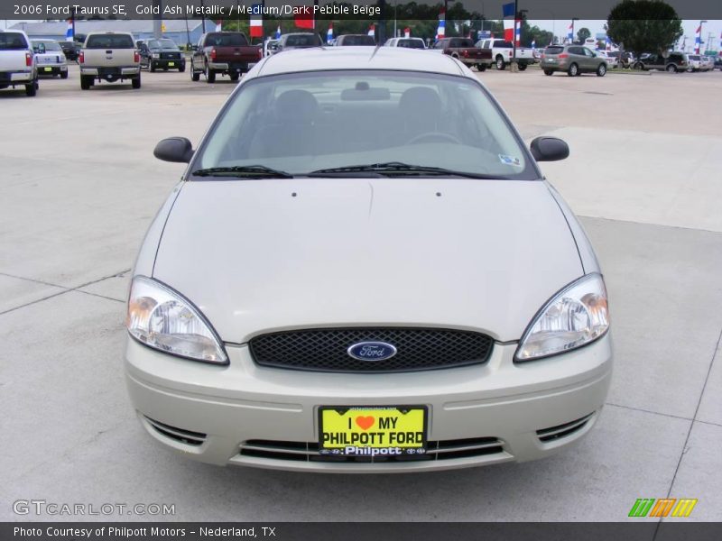 Gold Ash Metallic / Medium/Dark Pebble Beige 2006 Ford Taurus SE