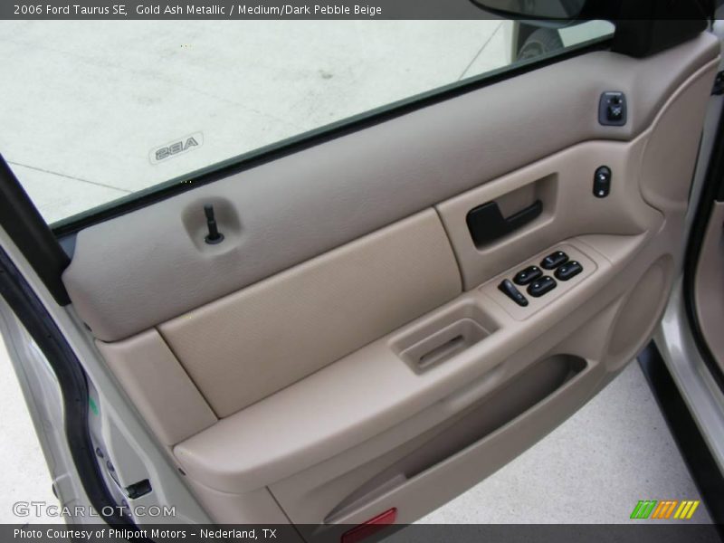 Gold Ash Metallic / Medium/Dark Pebble Beige 2006 Ford Taurus SE