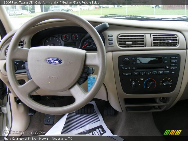 Gold Ash Metallic / Medium/Dark Pebble Beige 2006 Ford Taurus SE