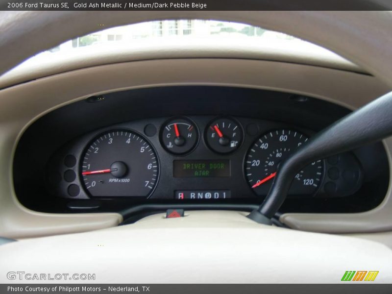 Gold Ash Metallic / Medium/Dark Pebble Beige 2006 Ford Taurus SE
