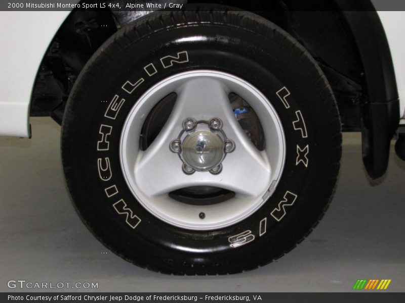 Alpine White / Gray 2000 Mitsubishi Montero Sport LS 4x4