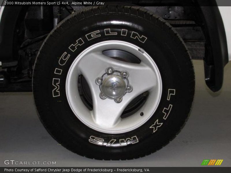 Alpine White / Gray 2000 Mitsubishi Montero Sport LS 4x4