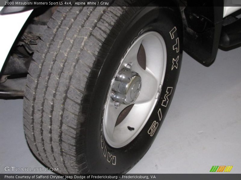Alpine White / Gray 2000 Mitsubishi Montero Sport LS 4x4