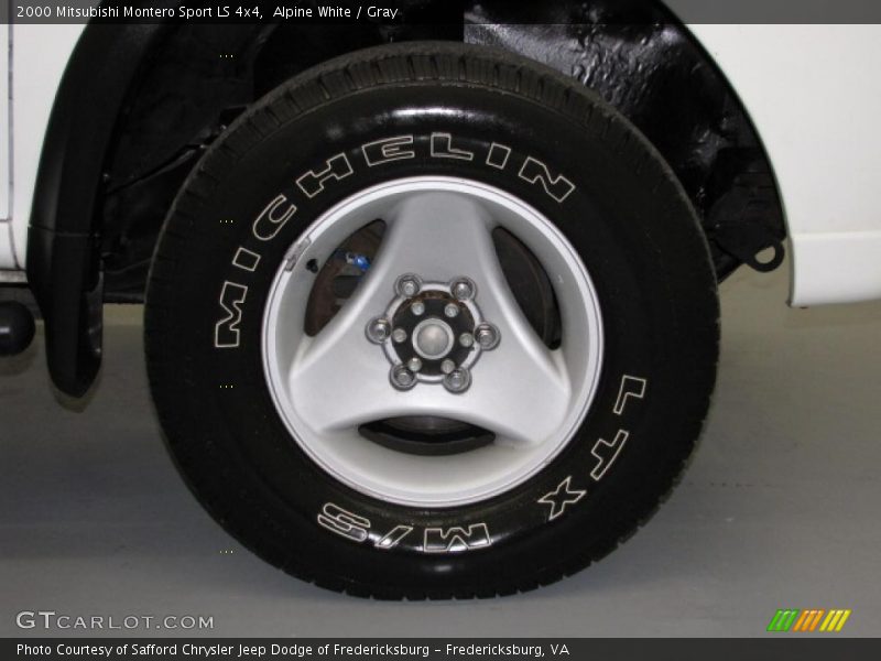 Alpine White / Gray 2000 Mitsubishi Montero Sport LS 4x4