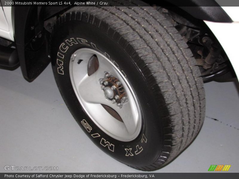Alpine White / Gray 2000 Mitsubishi Montero Sport LS 4x4