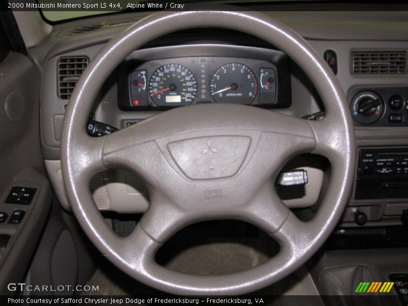 Alpine White / Gray 2000 Mitsubishi Montero Sport LS 4x4