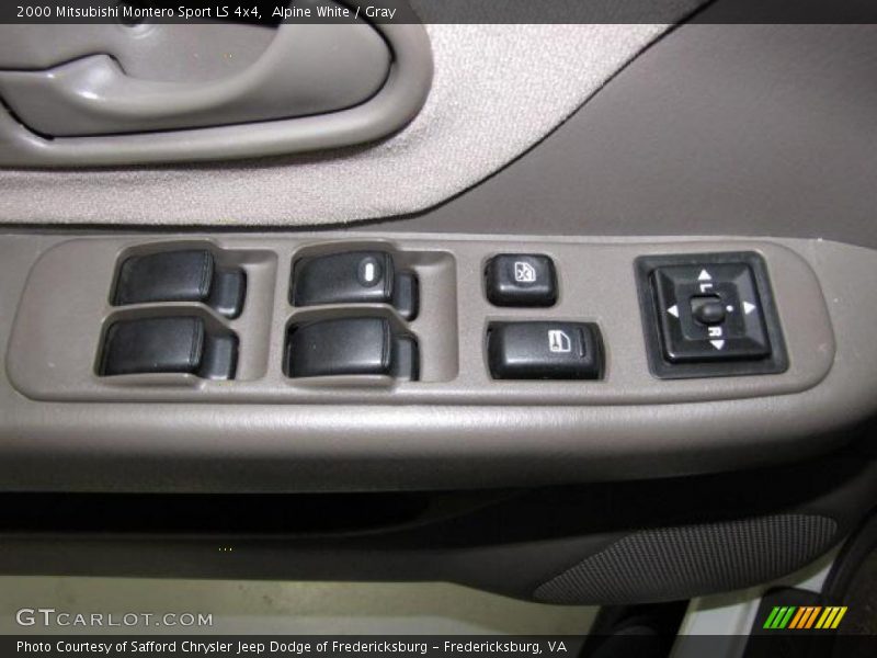 Alpine White / Gray 2000 Mitsubishi Montero Sport LS 4x4