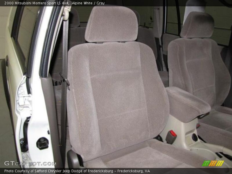Alpine White / Gray 2000 Mitsubishi Montero Sport LS 4x4