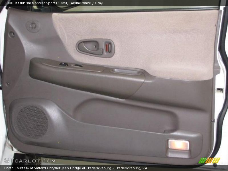 Alpine White / Gray 2000 Mitsubishi Montero Sport LS 4x4