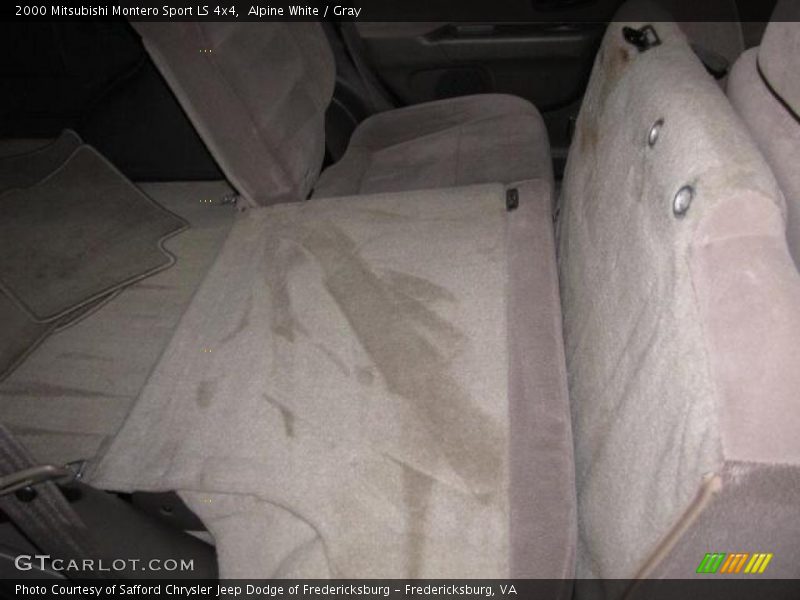 Alpine White / Gray 2000 Mitsubishi Montero Sport LS 4x4