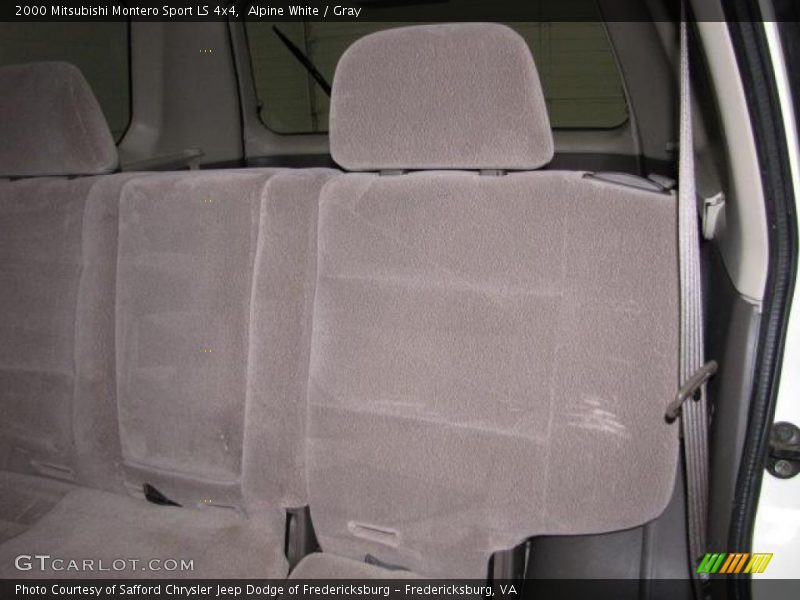 Alpine White / Gray 2000 Mitsubishi Montero Sport LS 4x4
