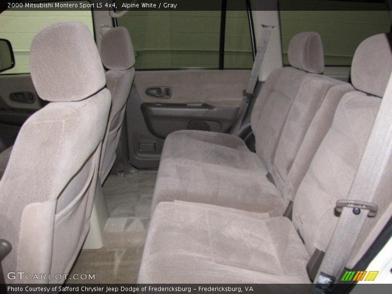 Alpine White / Gray 2000 Mitsubishi Montero Sport LS 4x4