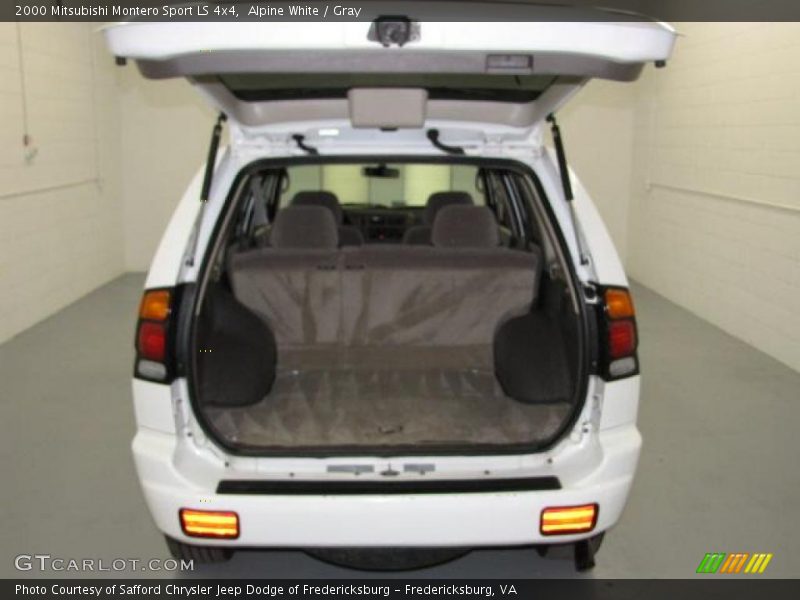 Alpine White / Gray 2000 Mitsubishi Montero Sport LS 4x4