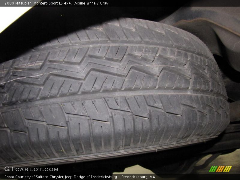 Alpine White / Gray 2000 Mitsubishi Montero Sport LS 4x4