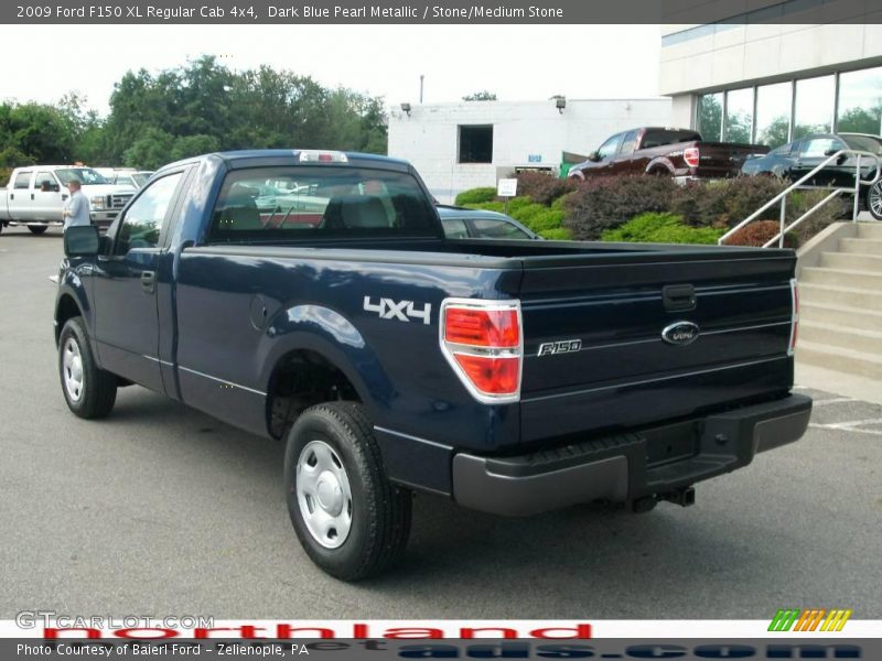 Dark Blue Pearl Metallic / Stone/Medium Stone 2009 Ford F150 XL Regular Cab 4x4