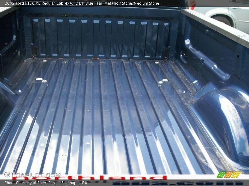 Dark Blue Pearl Metallic / Stone/Medium Stone 2009 Ford F150 XL Regular Cab 4x4