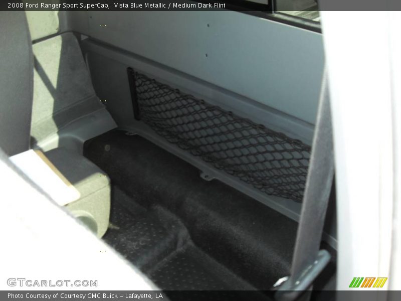 Vista Blue Metallic / Medium Dark Flint 2008 Ford Ranger Sport SuperCab