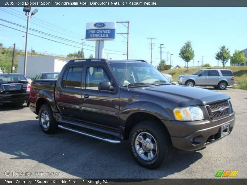Dark Stone Metallic / Medium Pebble 2005 Ford Explorer Sport Trac Adrenalin 4x4