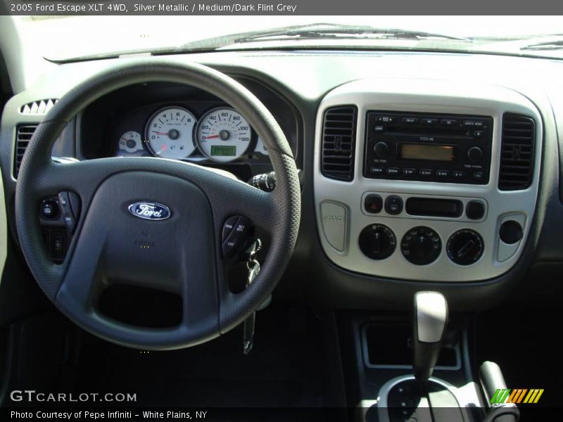 Silver Metallic / Medium/Dark Flint Grey 2005 Ford Escape XLT 4WD