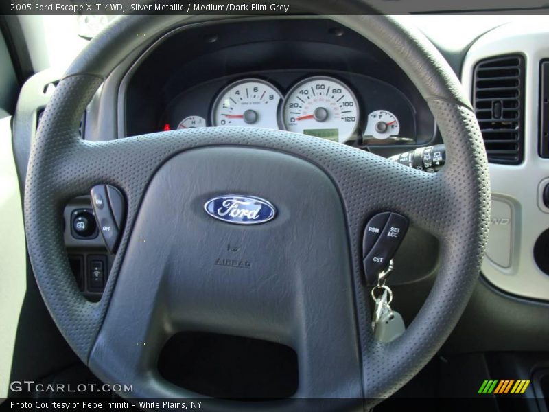 Silver Metallic / Medium/Dark Flint Grey 2005 Ford Escape XLT 4WD