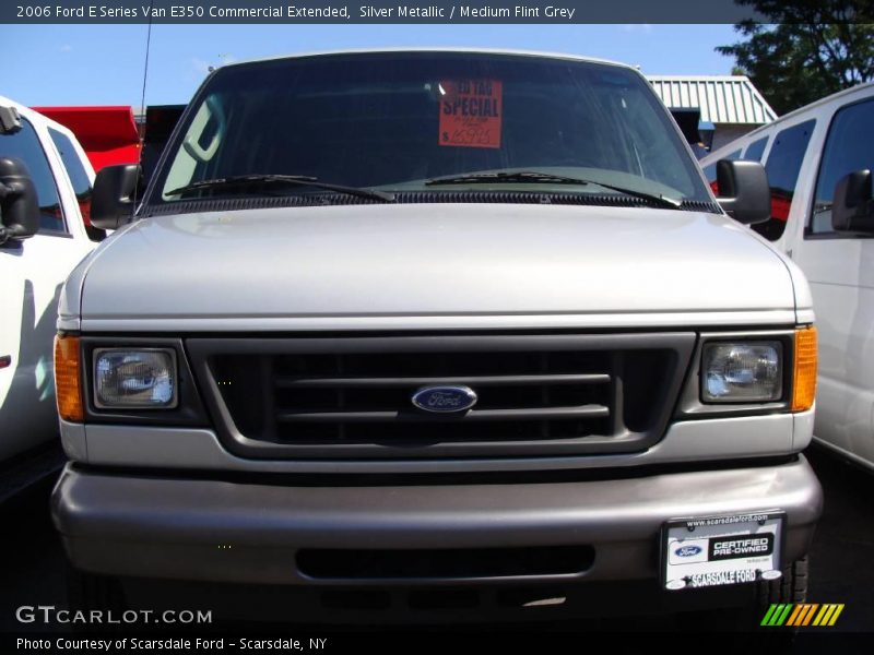 Silver Metallic / Medium Flint Grey 2006 Ford E Series Van E350 Commercial Extended