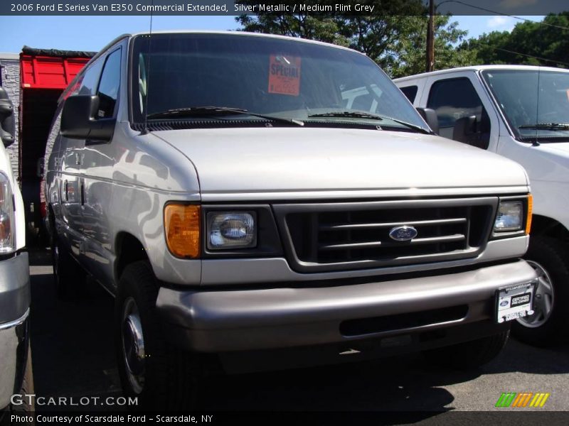 Silver Metallic / Medium Flint Grey 2006 Ford E Series Van E350 Commercial Extended