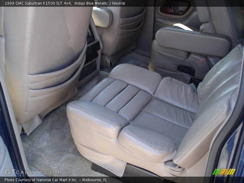 Indigo Blue Metallic / Neutral 1999 GMC Suburban K1500 SLT 4x4