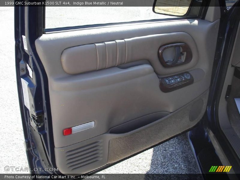 Indigo Blue Metallic / Neutral 1999 GMC Suburban K1500 SLT 4x4